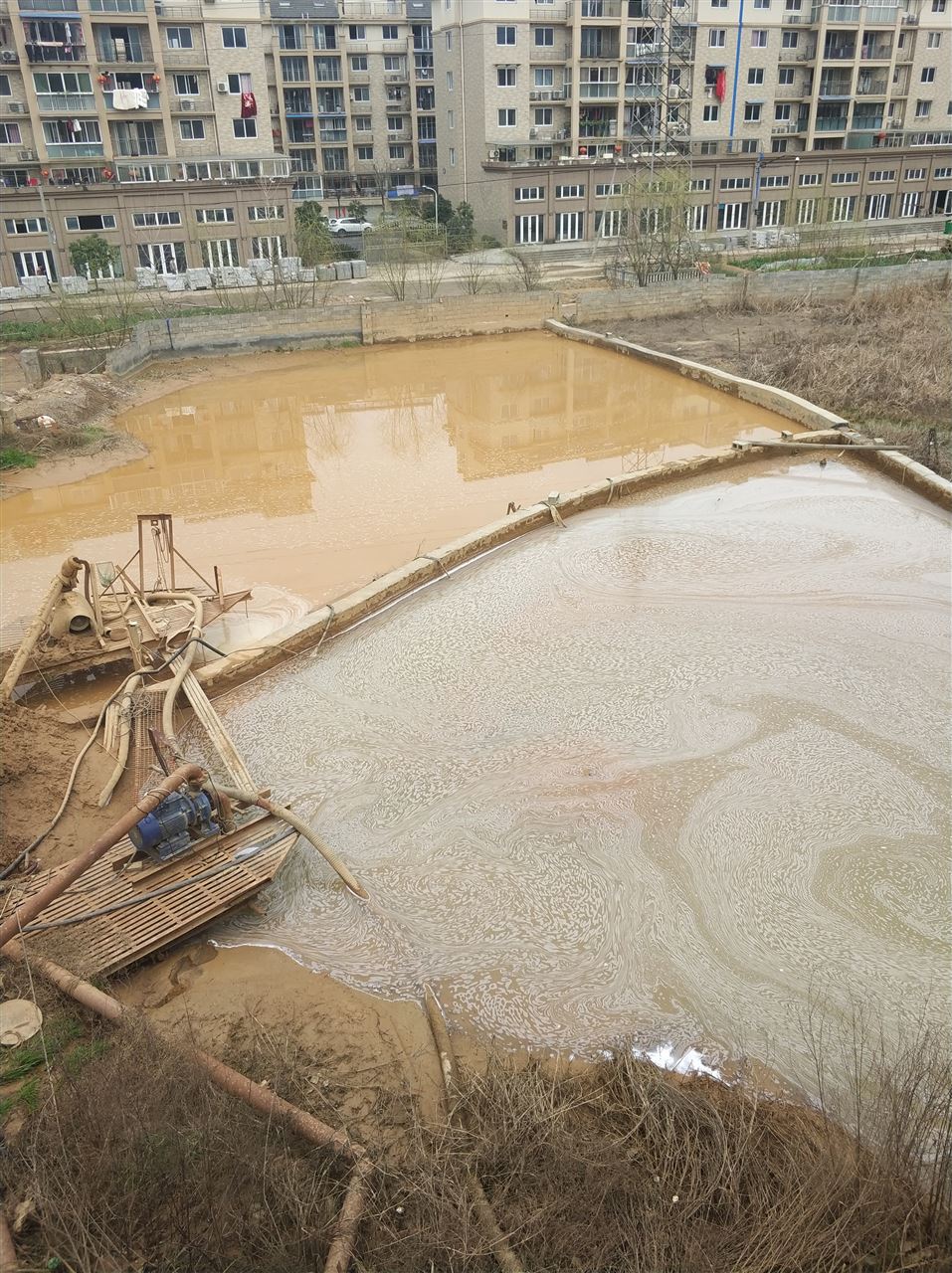 博尔塔拉沉淀池淤泥清理-厂区废水池淤泥清淤